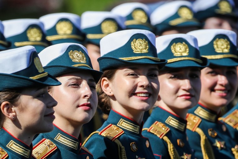 Екатерина Ряхова парад Победы