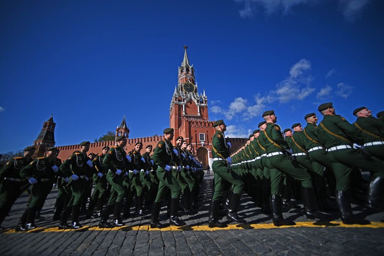 Репетиция парада Победы 2021 в Москве