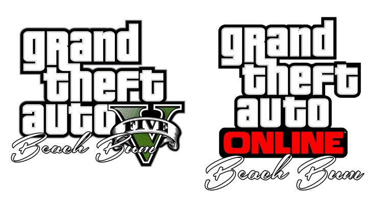 Надпись ГТА 4