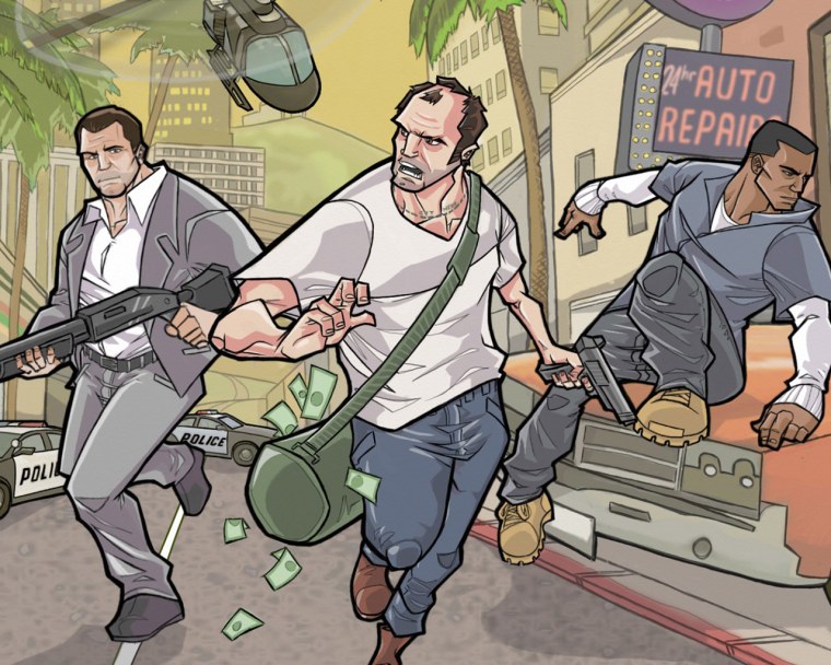 Плакат ГТА са