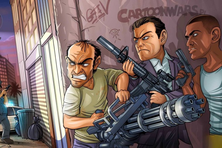 ГТА 5 Тревор и Майкл