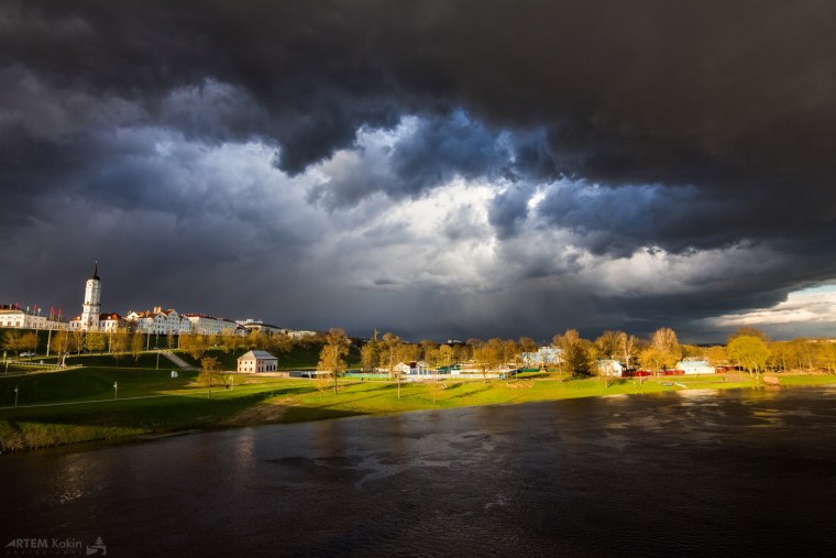 Кольчугино перед грозой