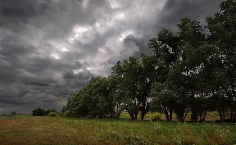 Кольчугино перед грозой