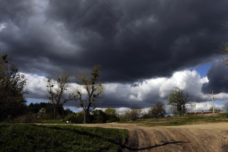 Поле деревня
