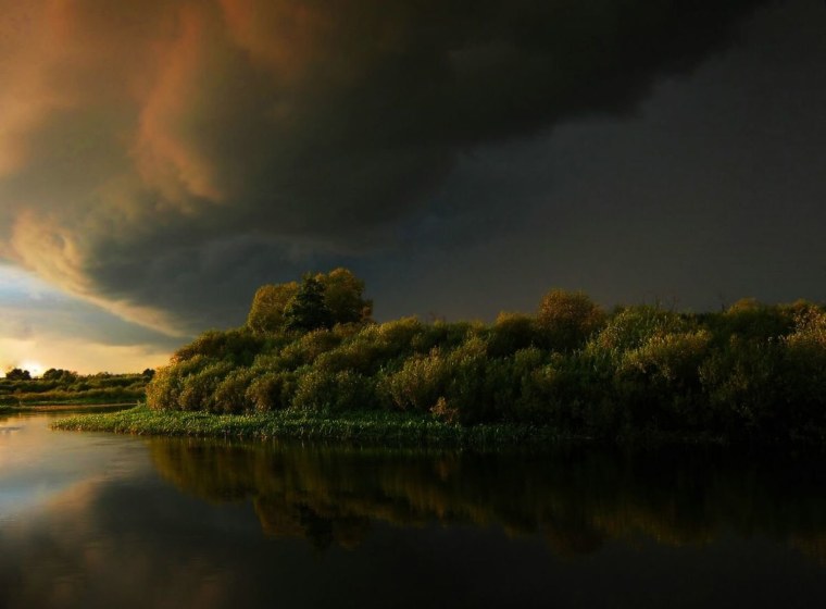 Небо перед дождем