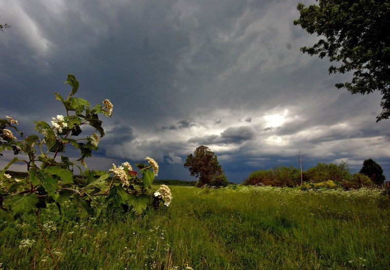 Кольчугино перед грозой