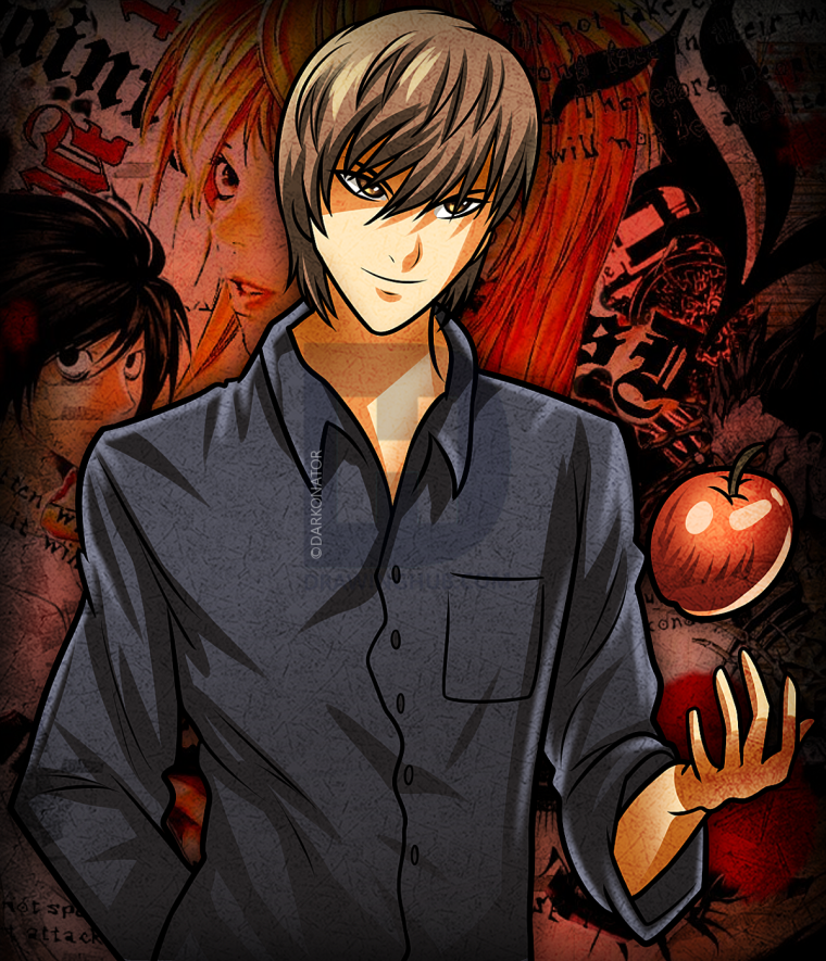 L И Ягами Лайт из тетради смерти