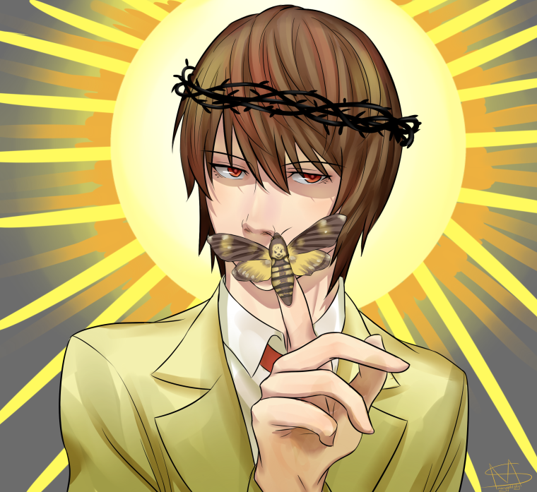 Ягами Лайт Кира и рюк