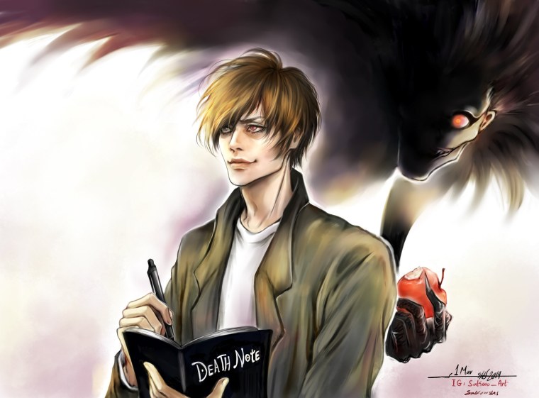 Лайт Ягами реалистичный