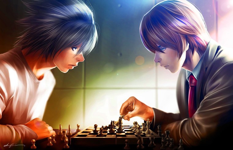 Аниме тетрадь смерти Лайт