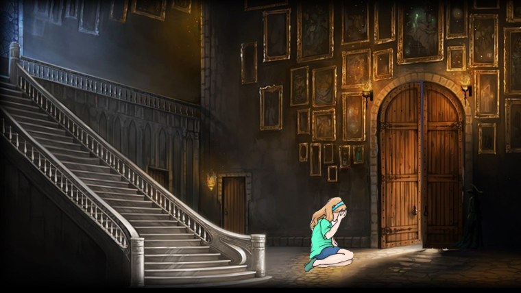 Коридоры Хогвартса арт