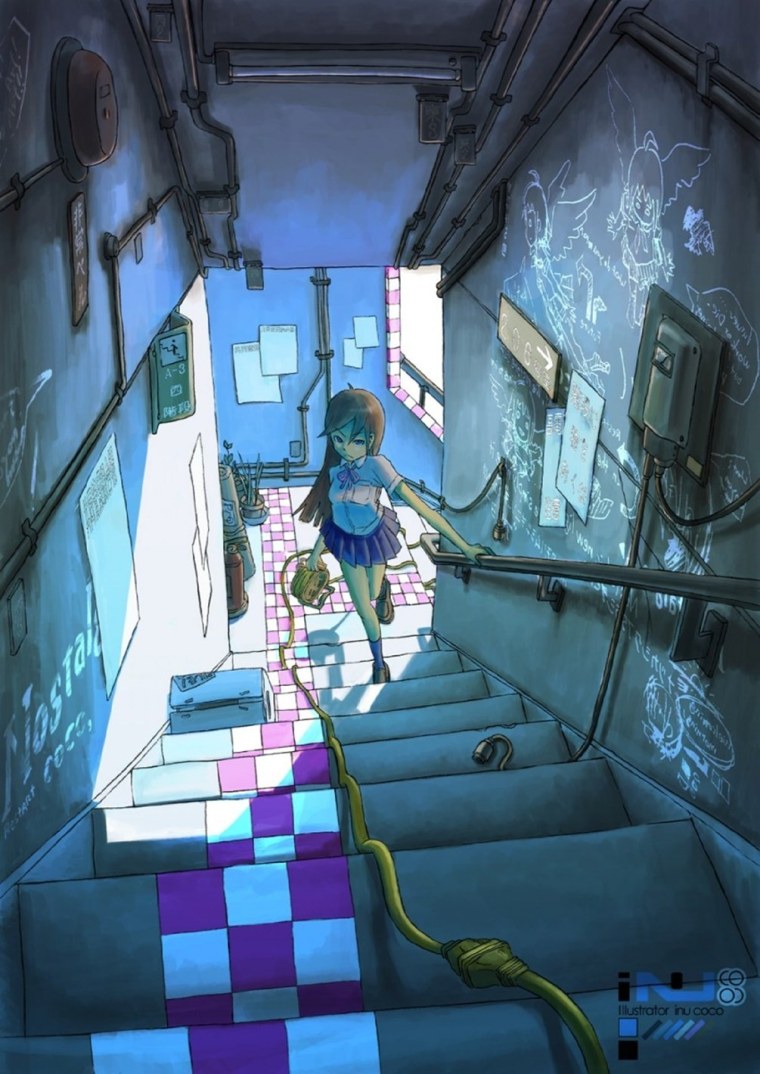 Дом внутри арт