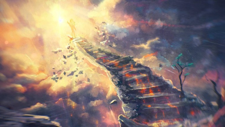 Лестница в небо арт