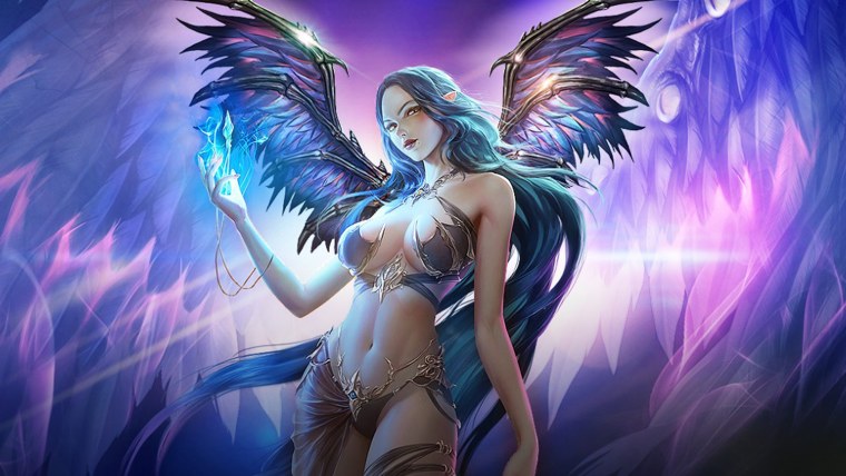 League of Angels Paradise Land девушки
