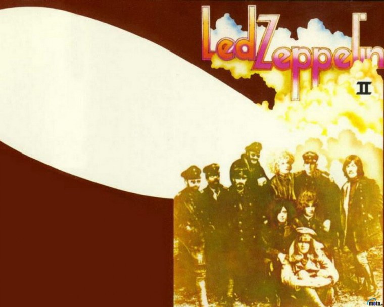 Led Zeppelin 2 обложка