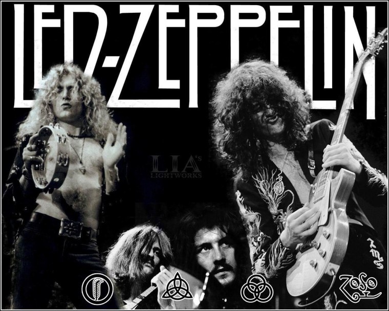 Группа led Zeppelin poster