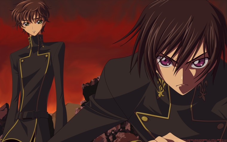 Код Гиас персонажи