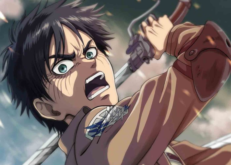 Обои на клавиатуру с Леви из атаки титанов