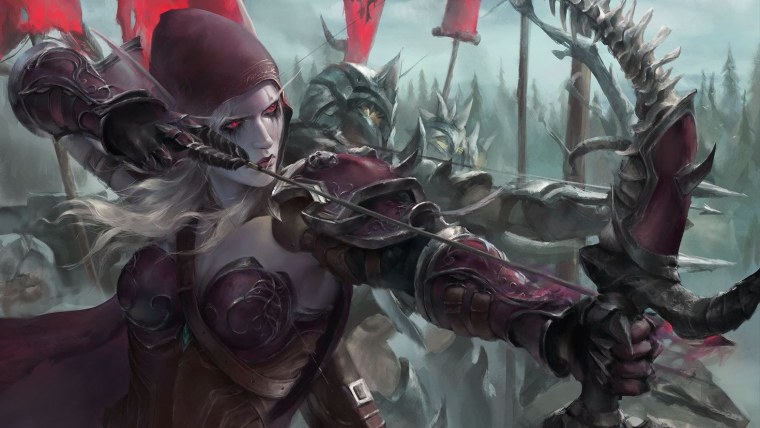 Сильвана Ветрокрылая и Андуин