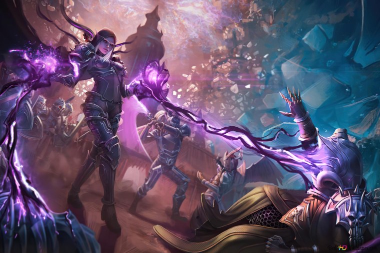 Сильвана Ветрокрылая битва за Азерот