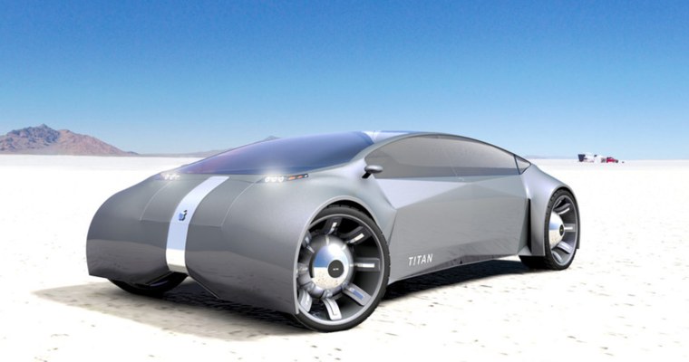 Электромобиль Эппл концепт