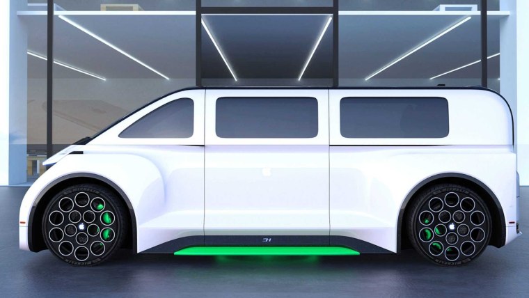 Электромобиль Эппл 2021