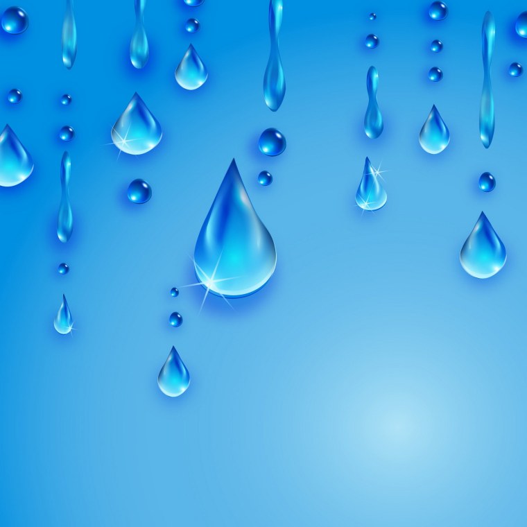 Голубая капелька