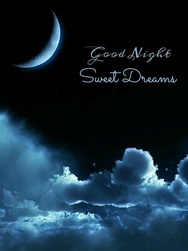 Ночное небо с луной