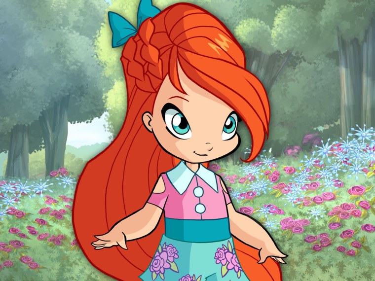 Винкс Блум в детстве