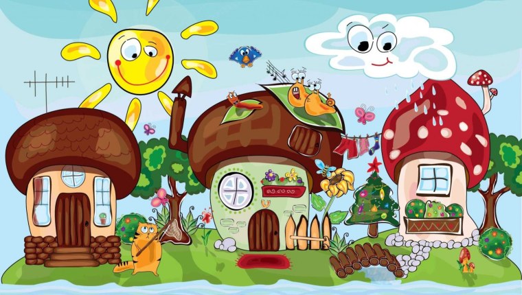 Комнаты в доме на английском