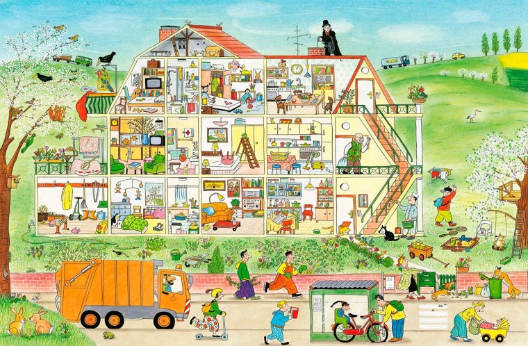 Домик для рисования