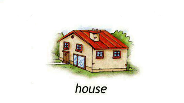 Дом на английском для детей