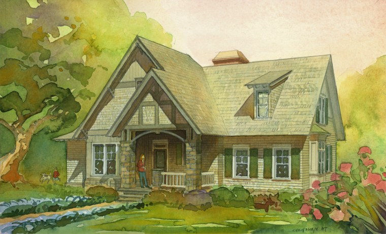 Дом нарисовать для детей