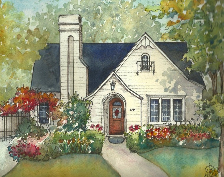 Нарисовать детский сад