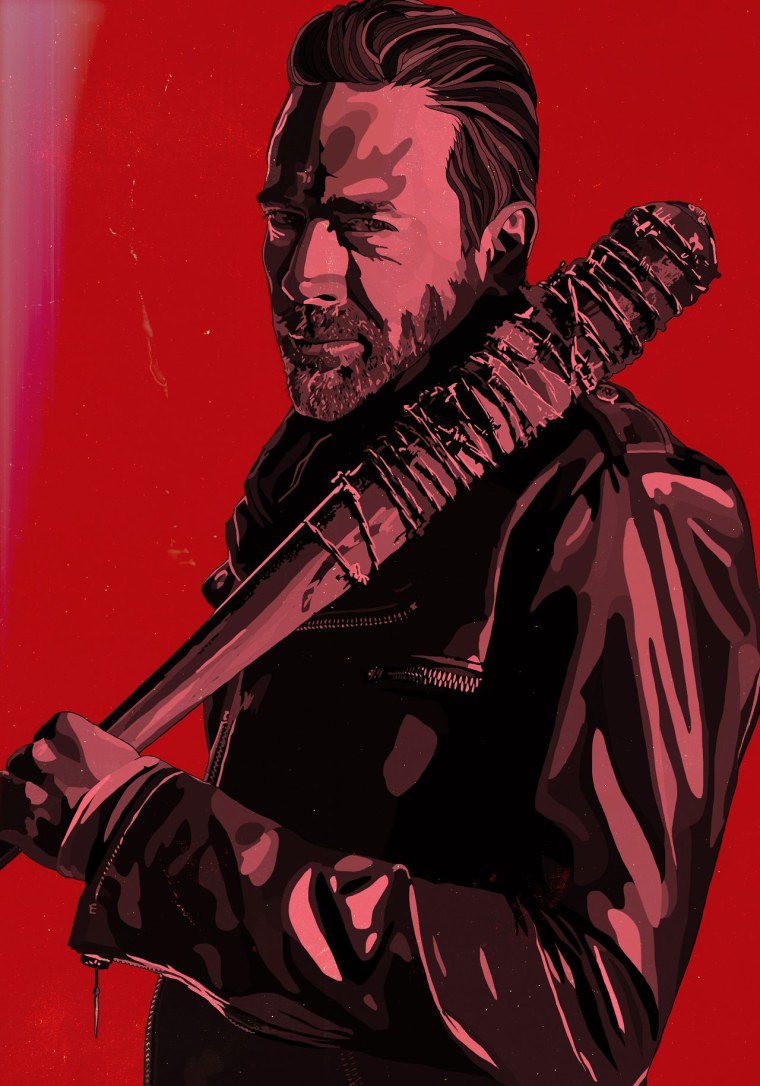 Ниган Ходячие мертвецы ариы