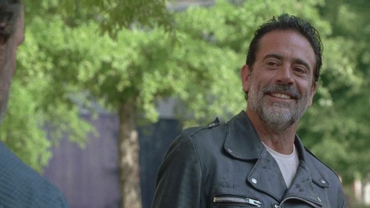 Ниган Ходячие мертвецы улыбается