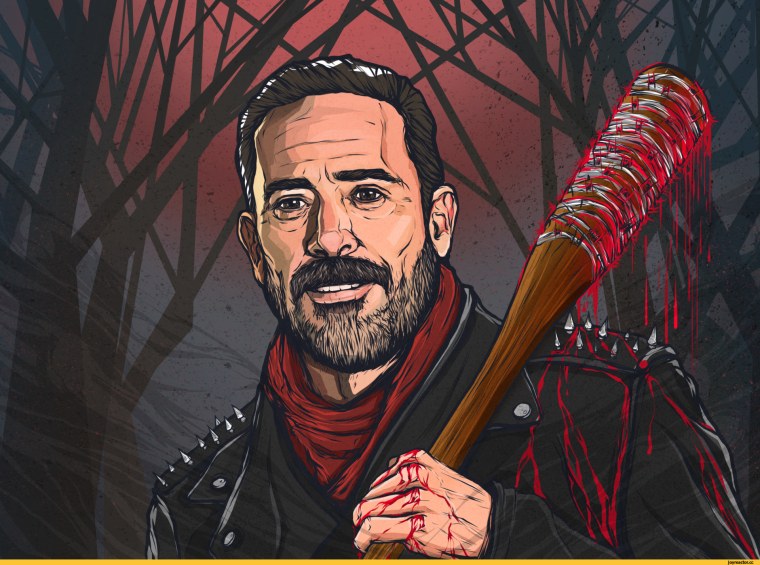 Неган Ходячие мертвецы