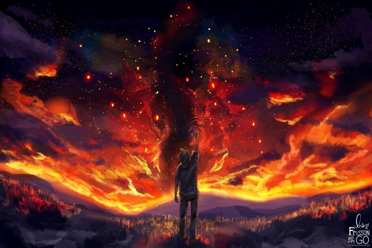 Небо в огне