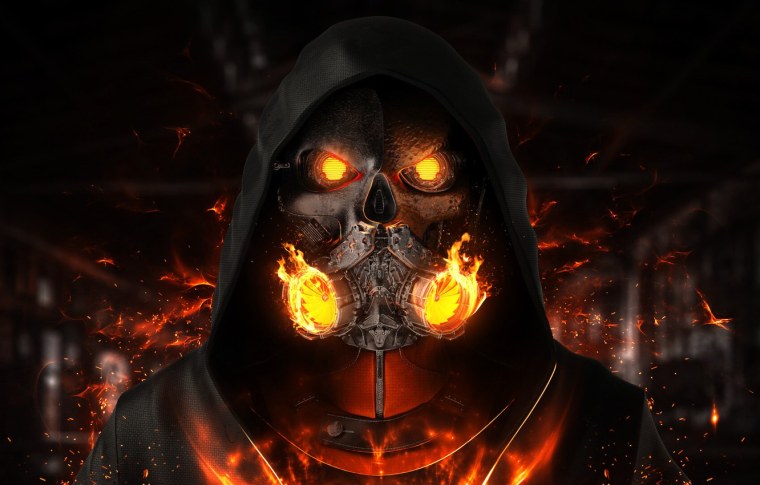 Огненная маска