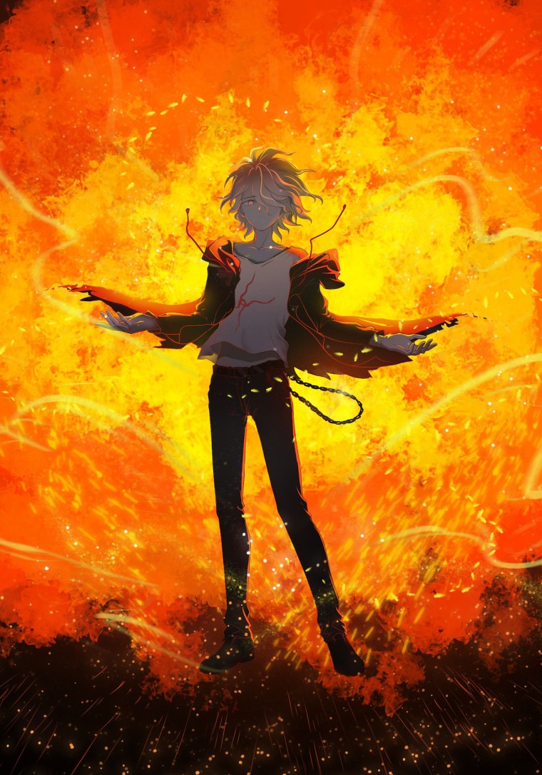 Нагито Комаэда взрыв