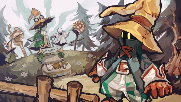 Финал фэнтези 9 Vivi арт