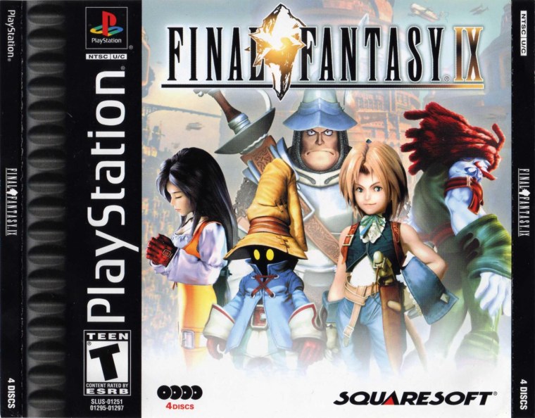 Final Fantasy IX ps1 обложка
