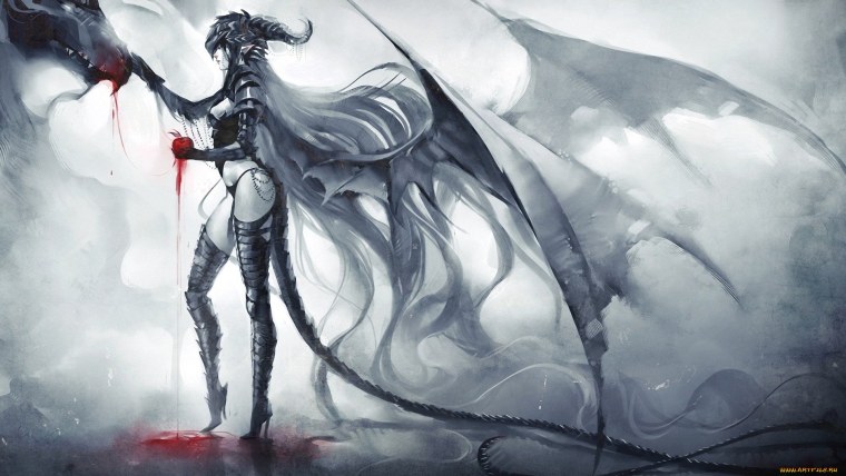 Аниме черный клевераста демон