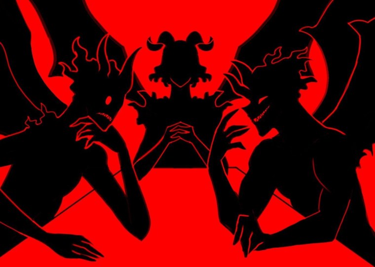 Либе черный Клевер демон