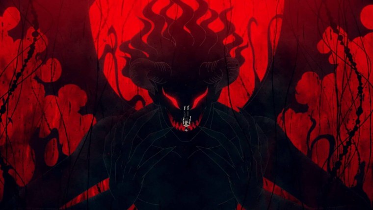 Аниме чёрный Клевер Аста