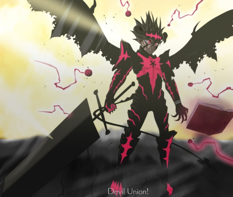 Либе черный Клевер демон