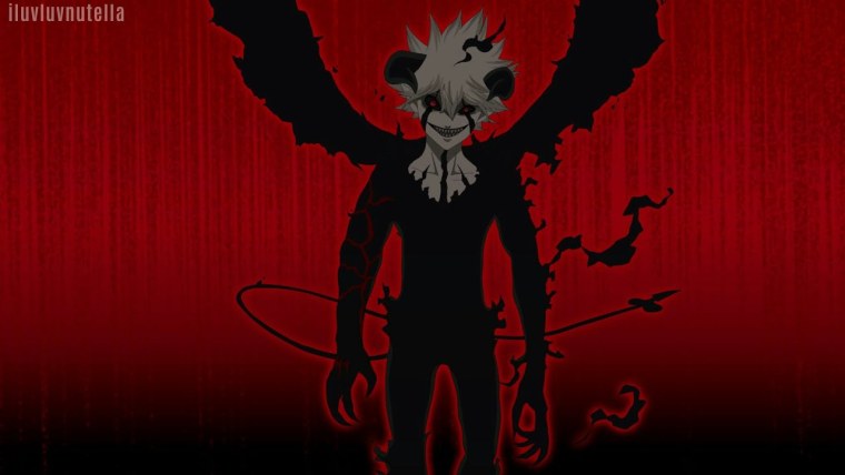 Аниме черный клевераста демон