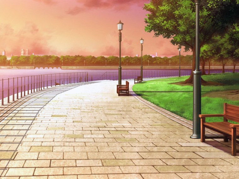 Аниме фон парк