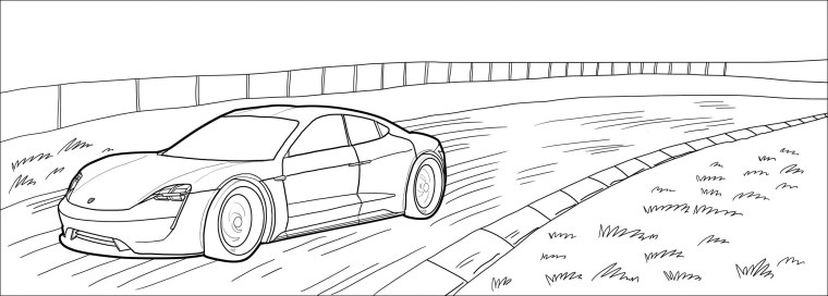 Раскраски Porsche 911 gt3 RS