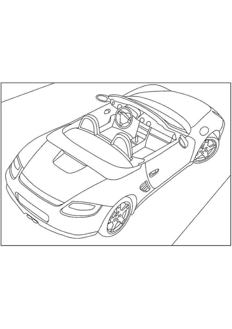 Раскраска Porsche 918 Spyder